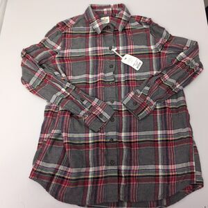 NWT Marine Layer Viola Small Plaid Relaxed shirt Button Up  Marine Layer $125